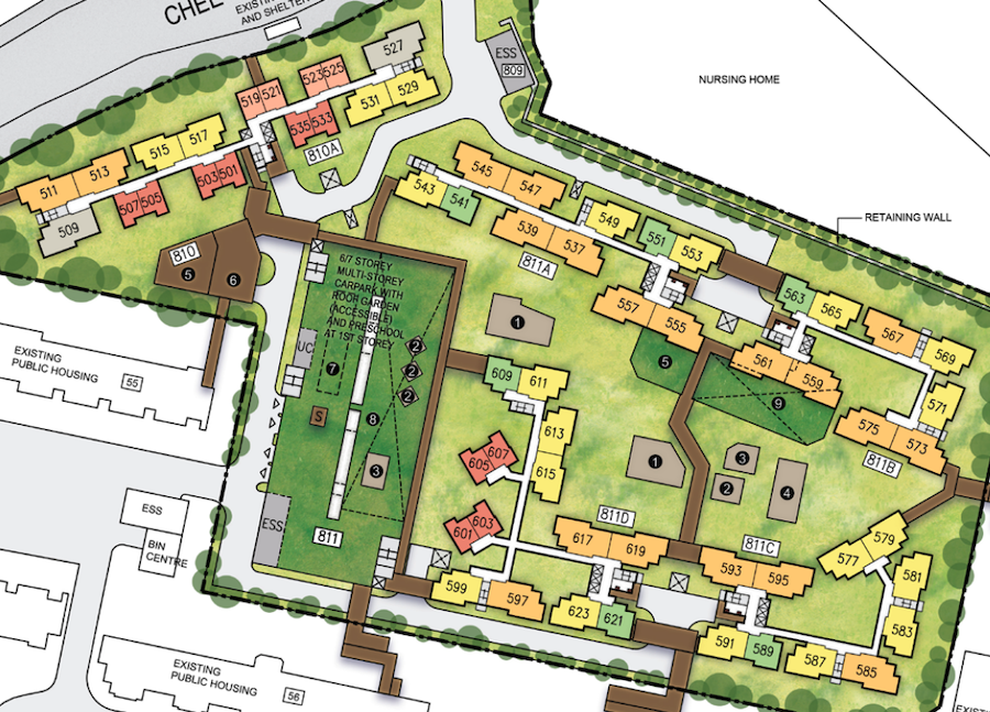 Ping Yi Court Site Plan